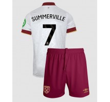 West Ham United Crysencio Summerville #7 Koszulka Trzecia dzieci 2024-25 Krótki Rękaw (+ krótkie spodenki)
